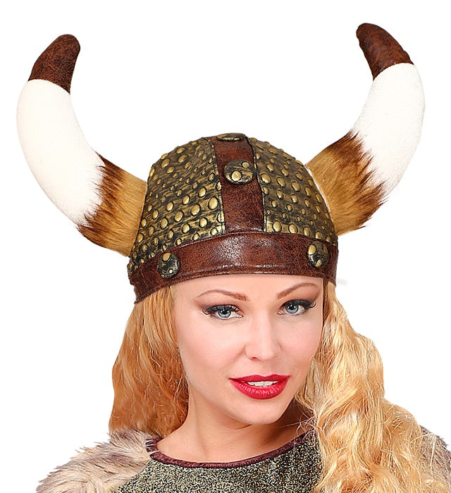 Viking Helmet with Fur