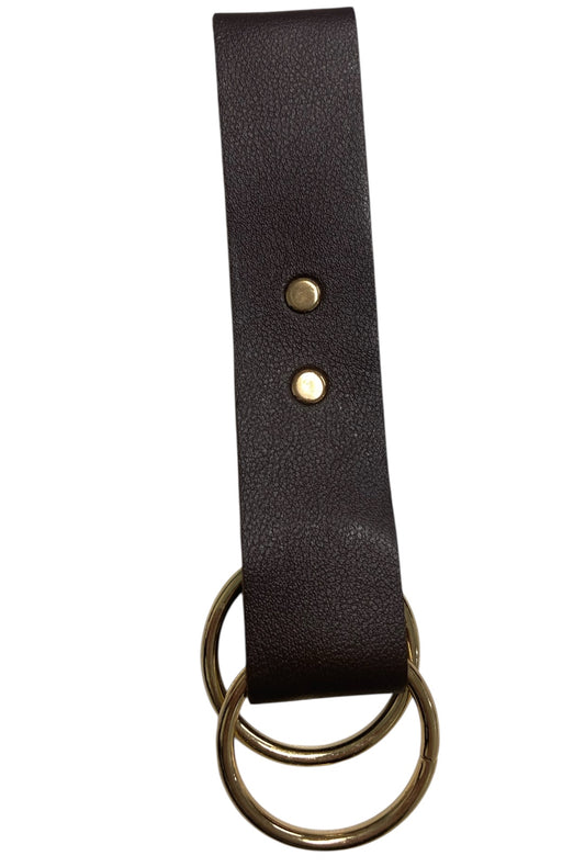 Brown and Gold Skirt Hiking Hook