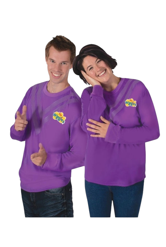 purple wiggle adults shirt