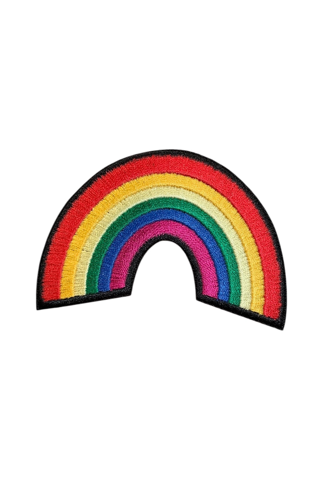 Bright Rainbow Iron On Patch