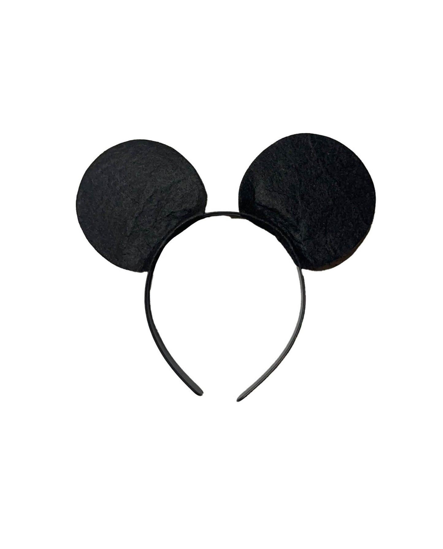 Black Felt Mouse Ears Headband