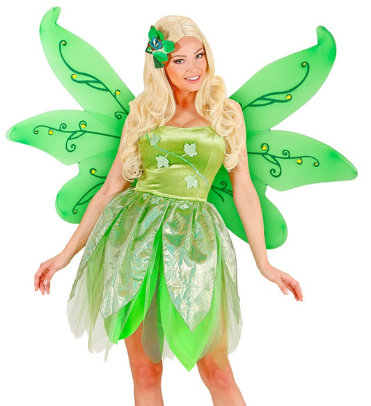 Extra Large Green Fairy Wings