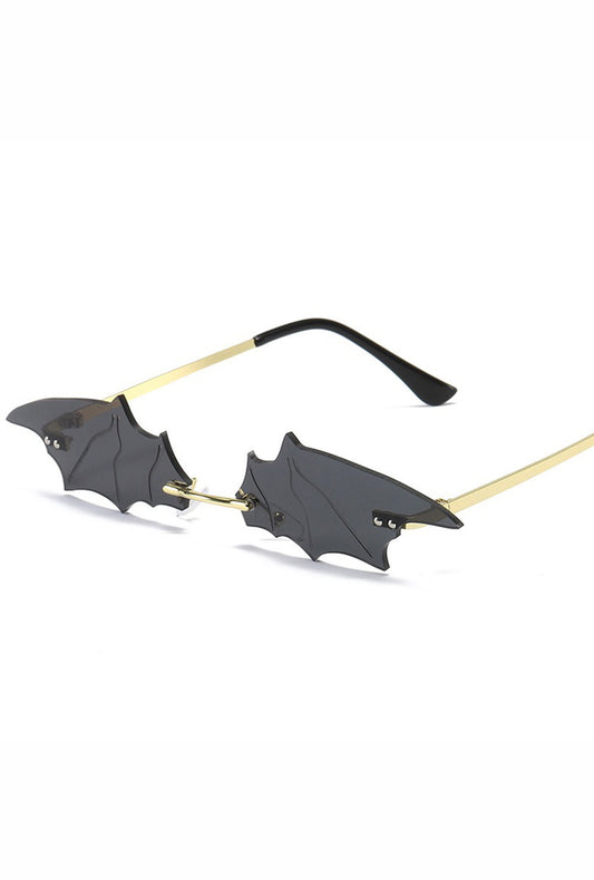 Black Bat Wing Glasses
