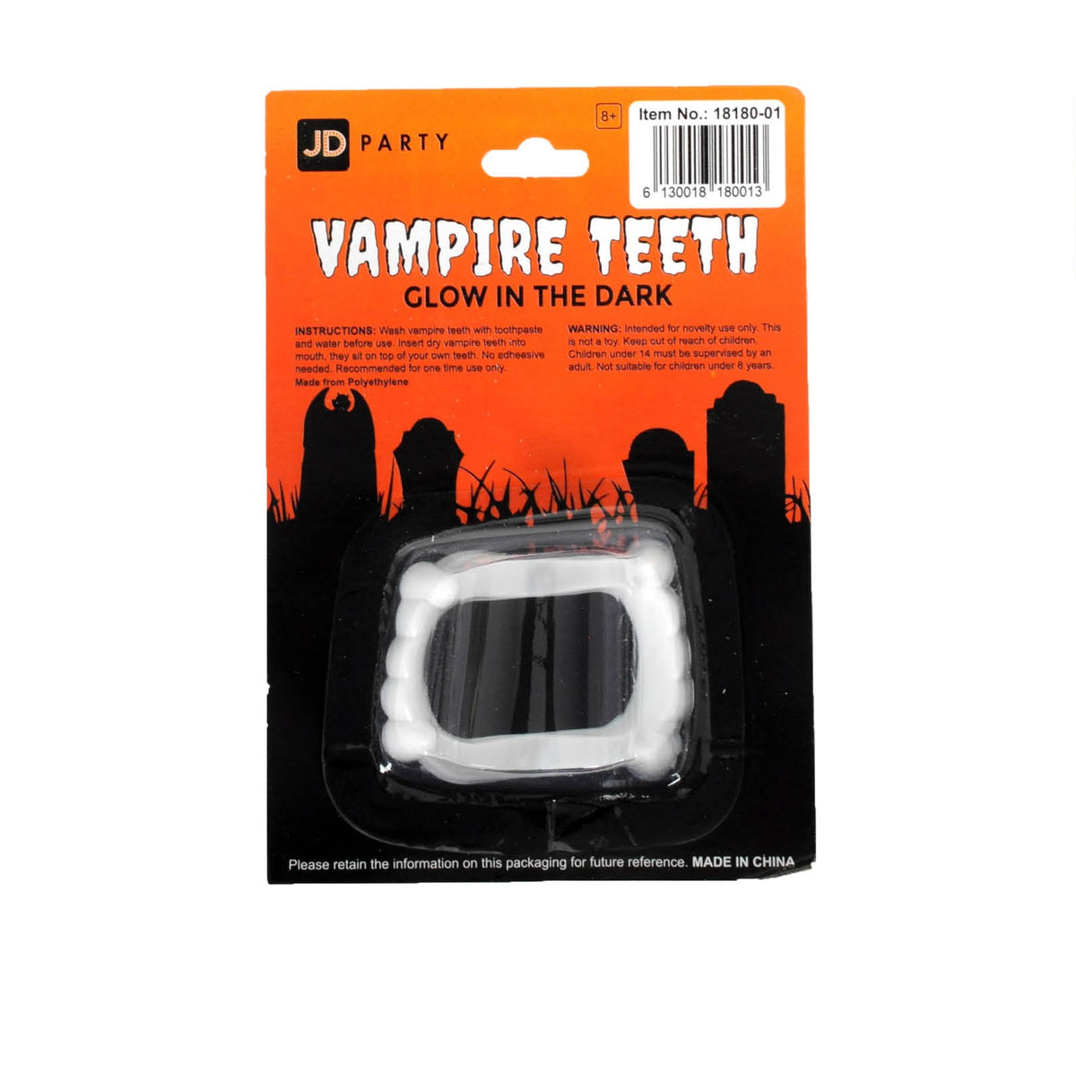 White Vampire Teeth