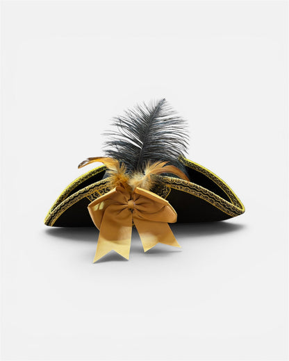 Golden Tricorn Pirate Hat