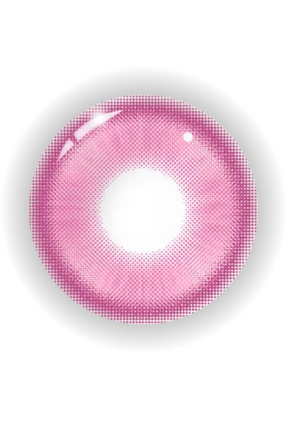 Pink Milky Circle Contact Lenses