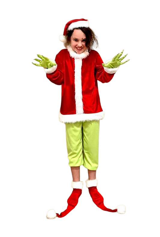 Kids Grinch Christmas Costume