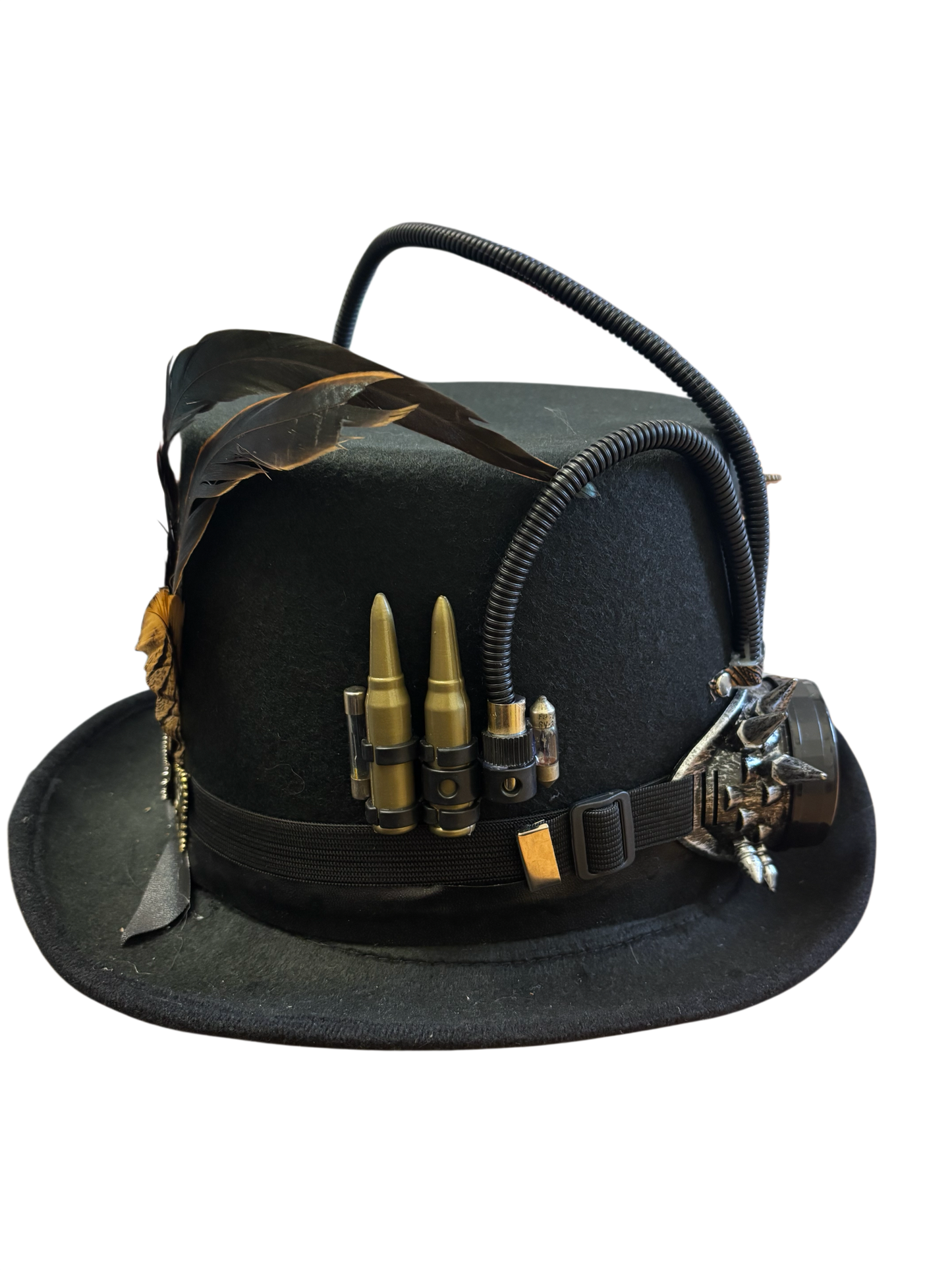 Steampunk Rust punk Top Hat (V)