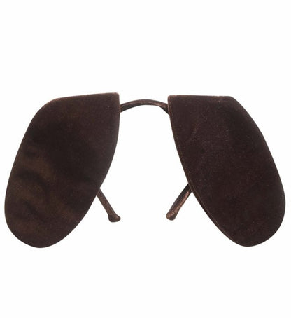 Dark Brown Velvet Dog Ears Headband