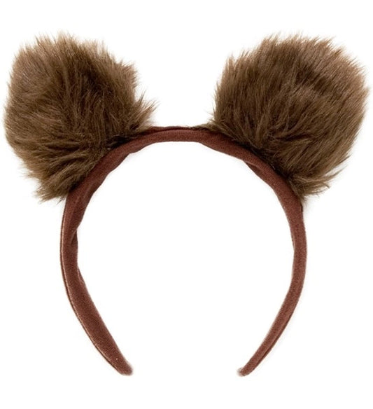 Fluffy Bear Ears Headband
