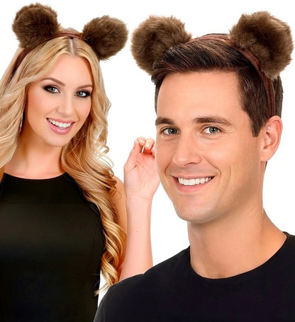 Fluffy Bear Ears Headband