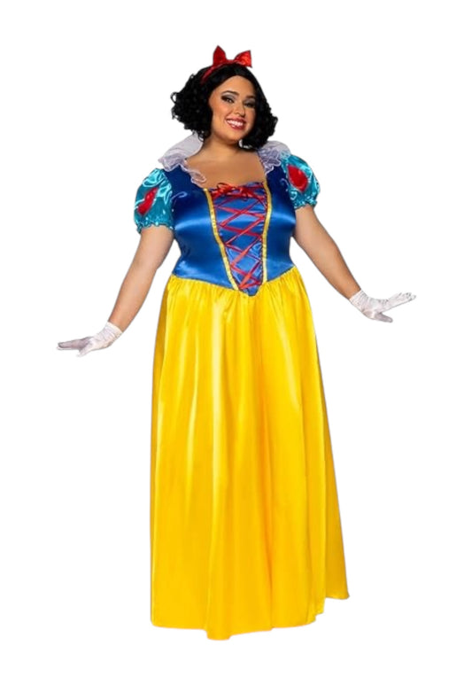 Plus Size Classic Snow White Costume Gown