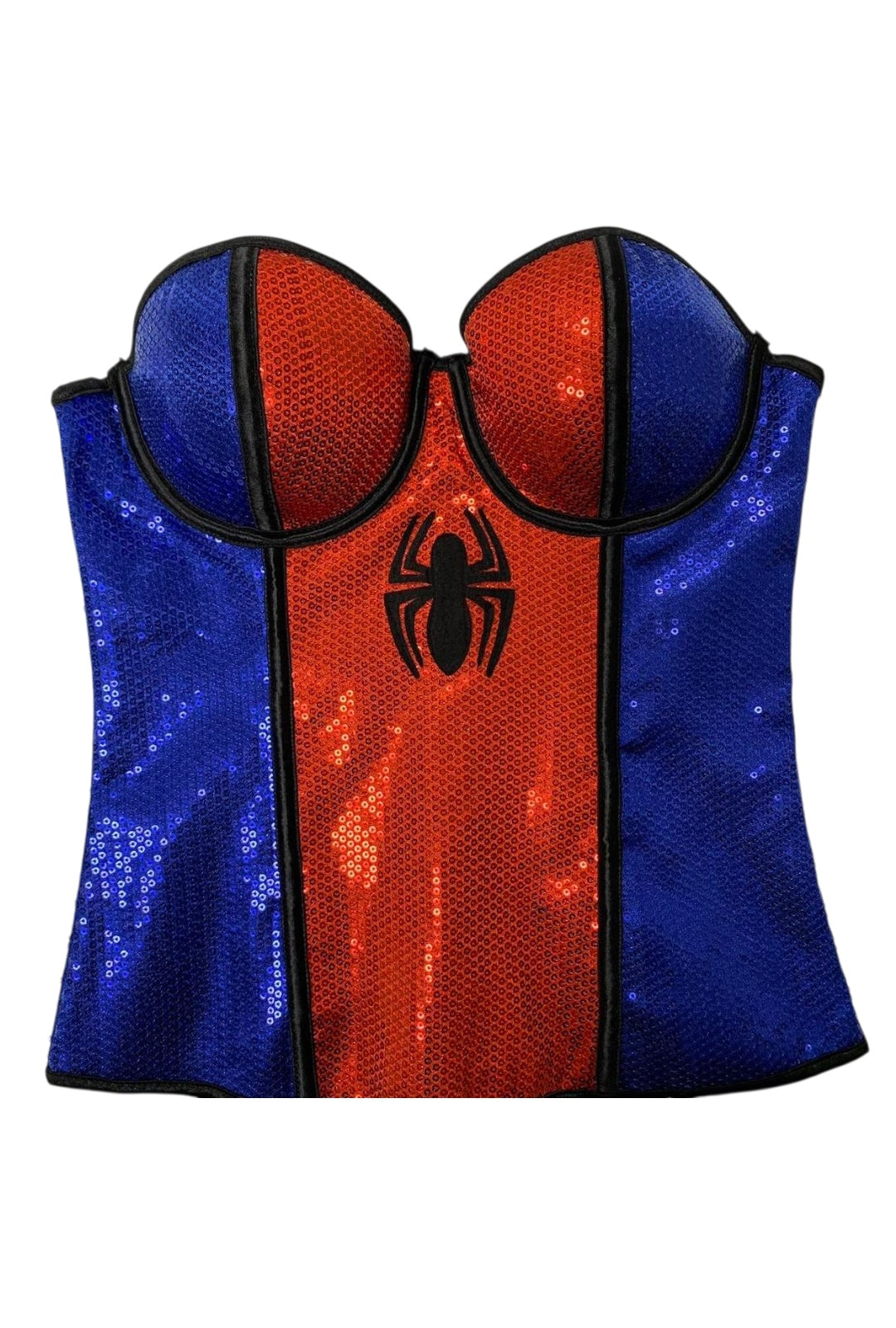 Spider Girl Sequin Corset
