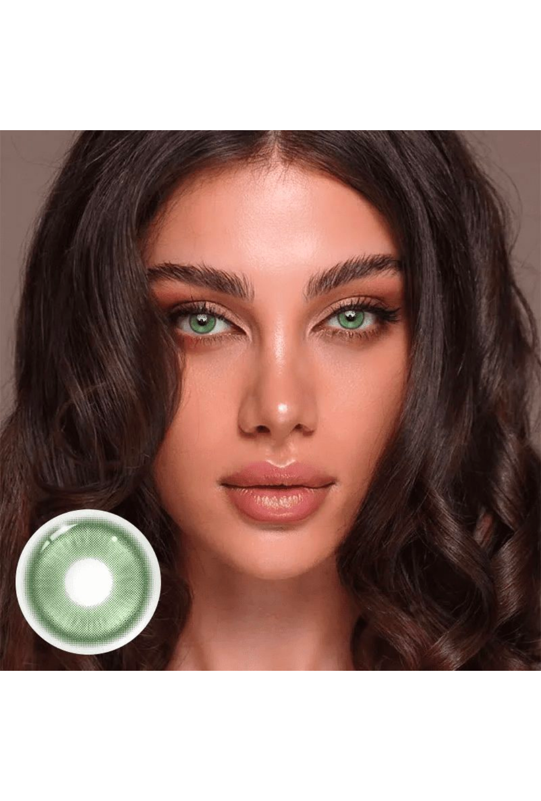 Green Milky Circle Contact Lenses