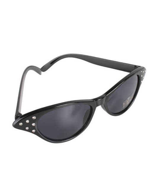50's Black Cat Eye Glasses
