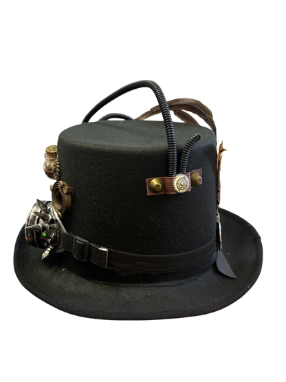 Steampunk Rust punk Top Hat (V)