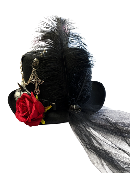 Steampunk Necromancer Top Hat (T)
