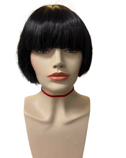 Thin Red Velvet Choker