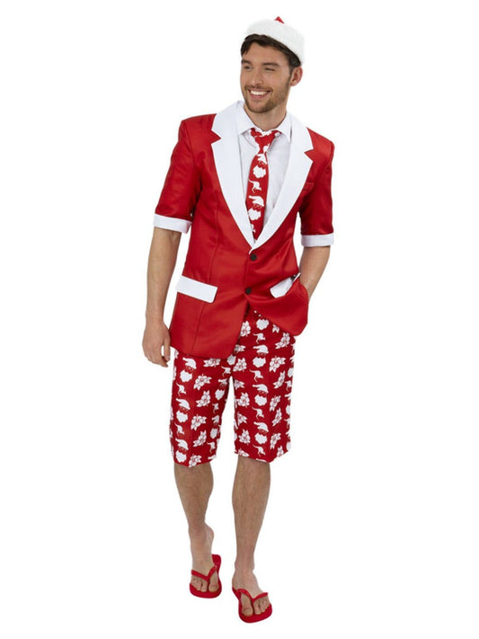 Stand Out Suit Aussie Christmas Santa Print Suit