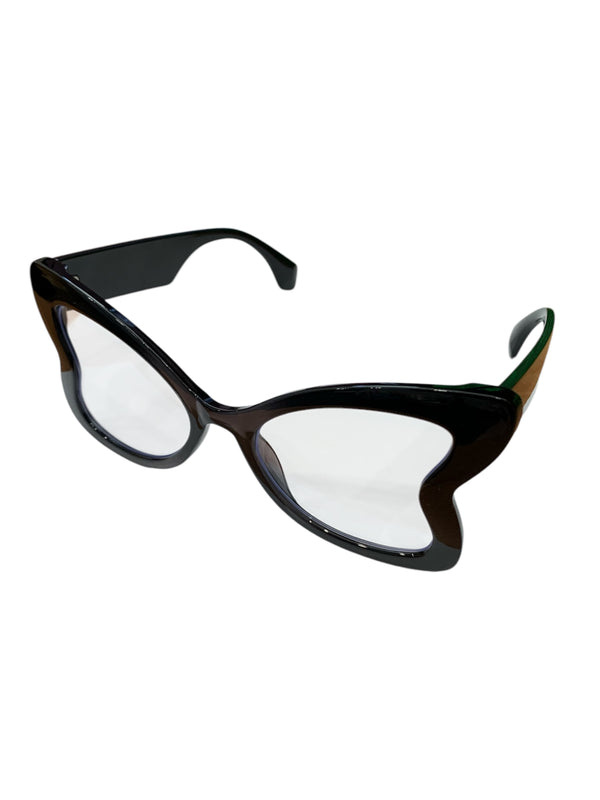 Tort Oversized Butterfly Frame Glasses Perth | Hurly-Burly