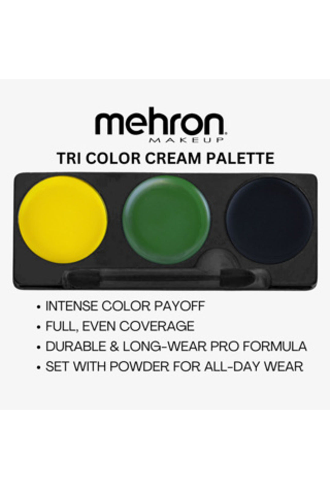 Mehron Tri-Colour Make Up Palette: Ghoul/Witch