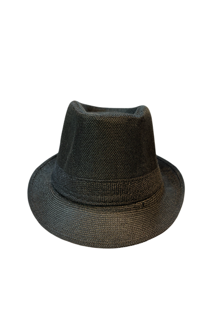 Oktoberfest Black Trilby With Red And Cream Feather