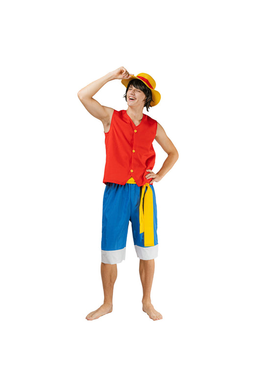 Anime Pirate Luffy Costume