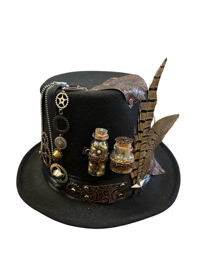 Steampunk Alchemy Top Hat (W)