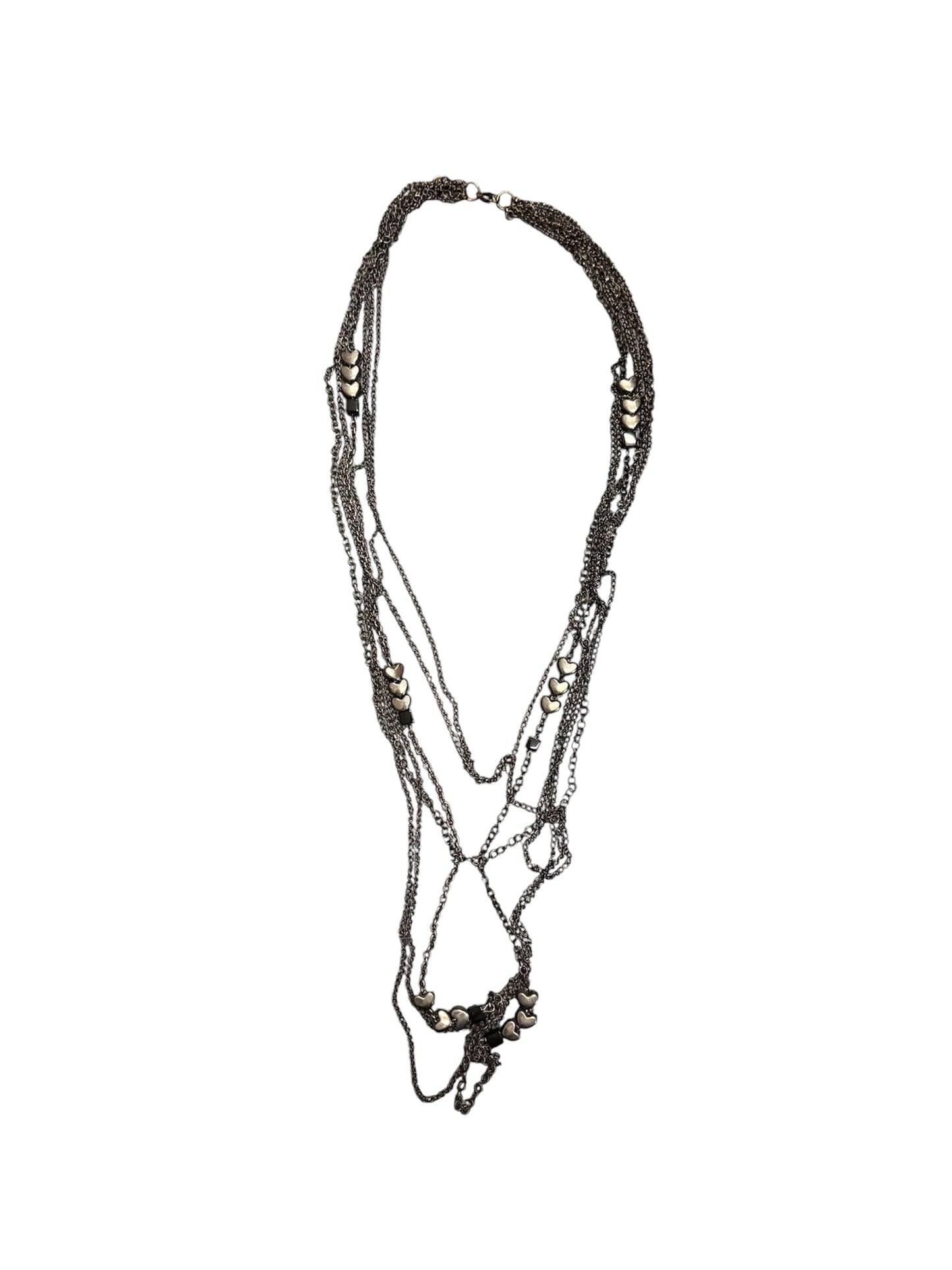 Heart And Chain Layered Necklace
