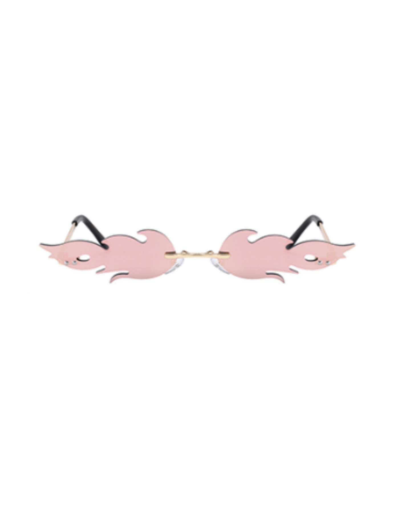 Pink Fashion Flame Glasses