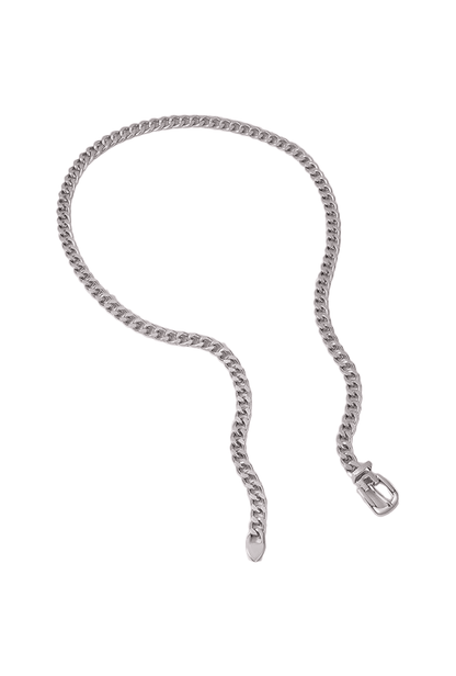 Silver Chain Waist Belt