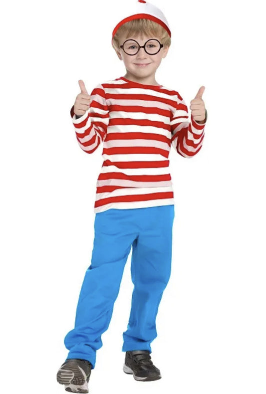 Where’s Wally Childs Costume