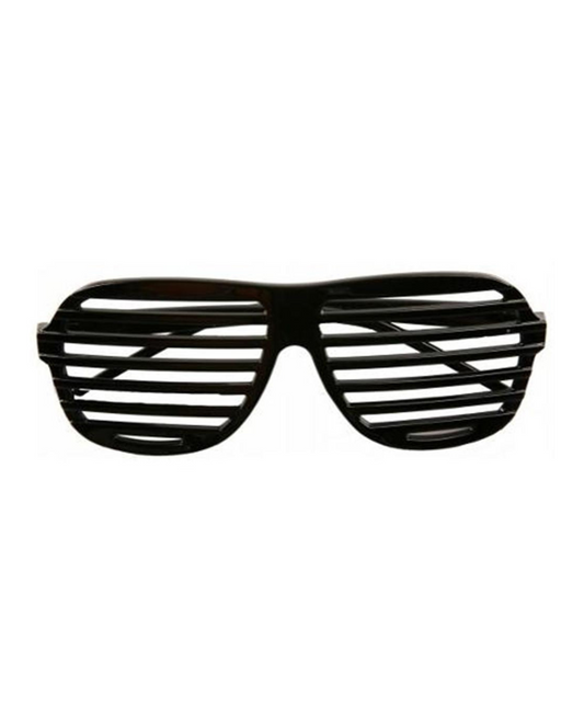 Black Slot Glasses