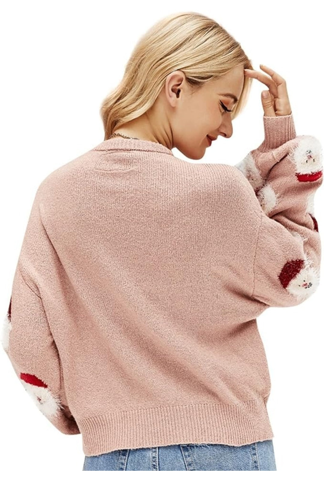 Pink Mini Santa Sweater
