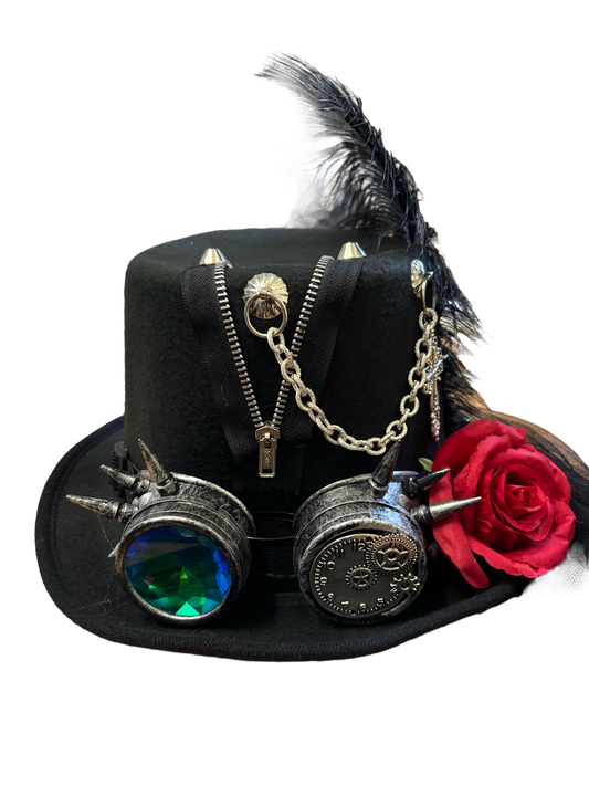Steampunk Necromancer Top Hat (T)