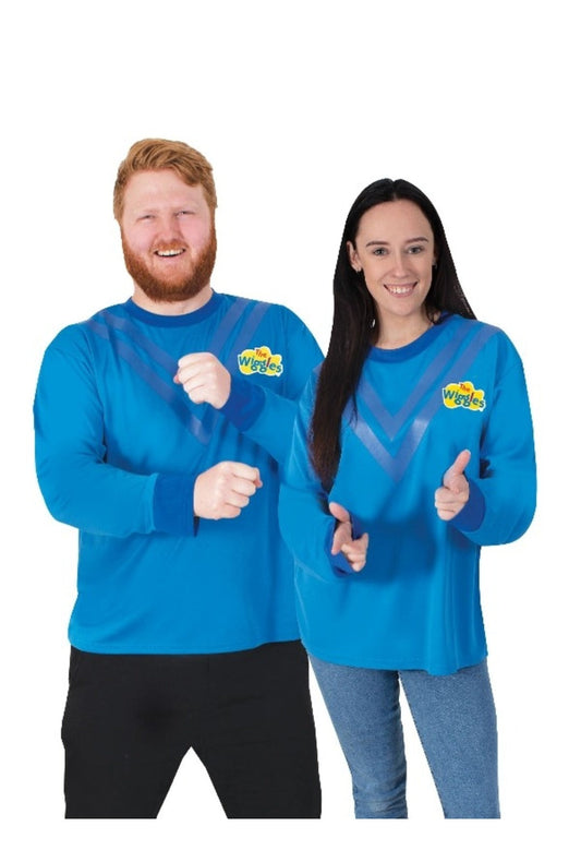 Blue Wiggles Adult Costume Top