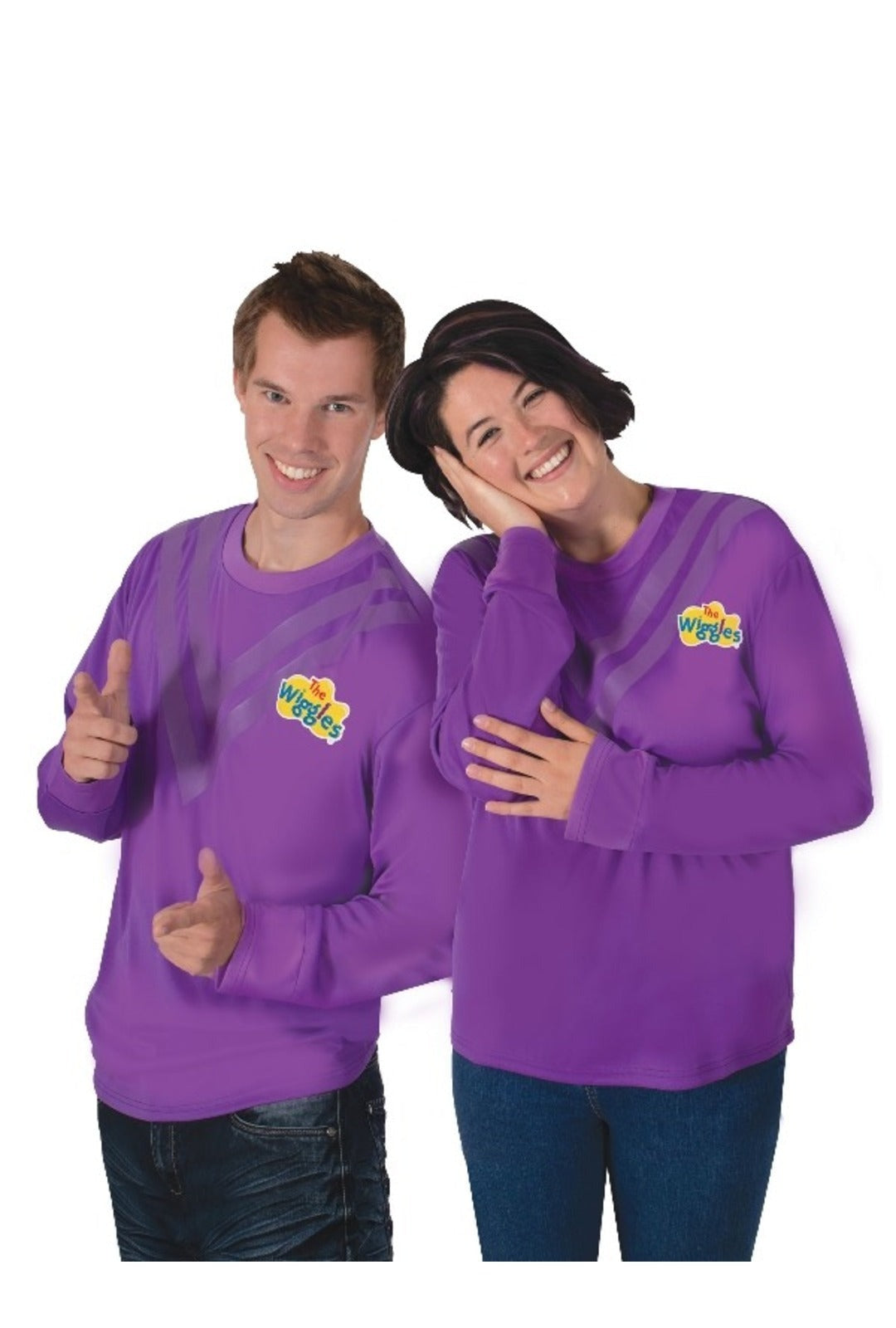 Purple Wiggles Adult Costume Top