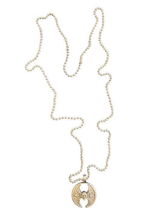 Skull Axe Necklace