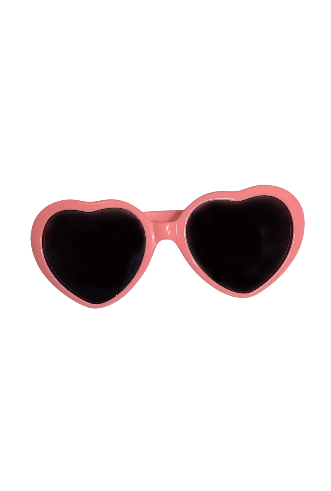 Light Pink Heart Glasses