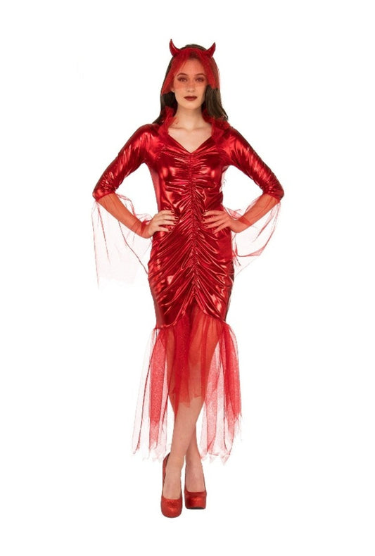 Red Devil Bride Costume