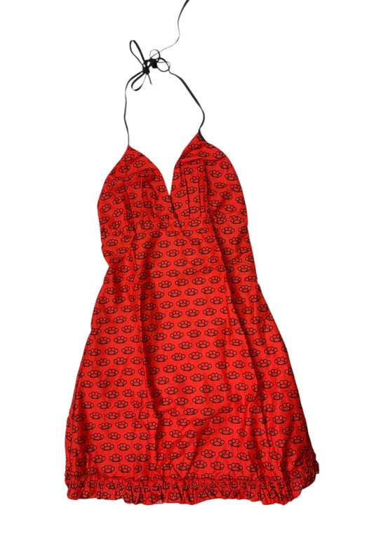 Red Knuckle Duster Dress