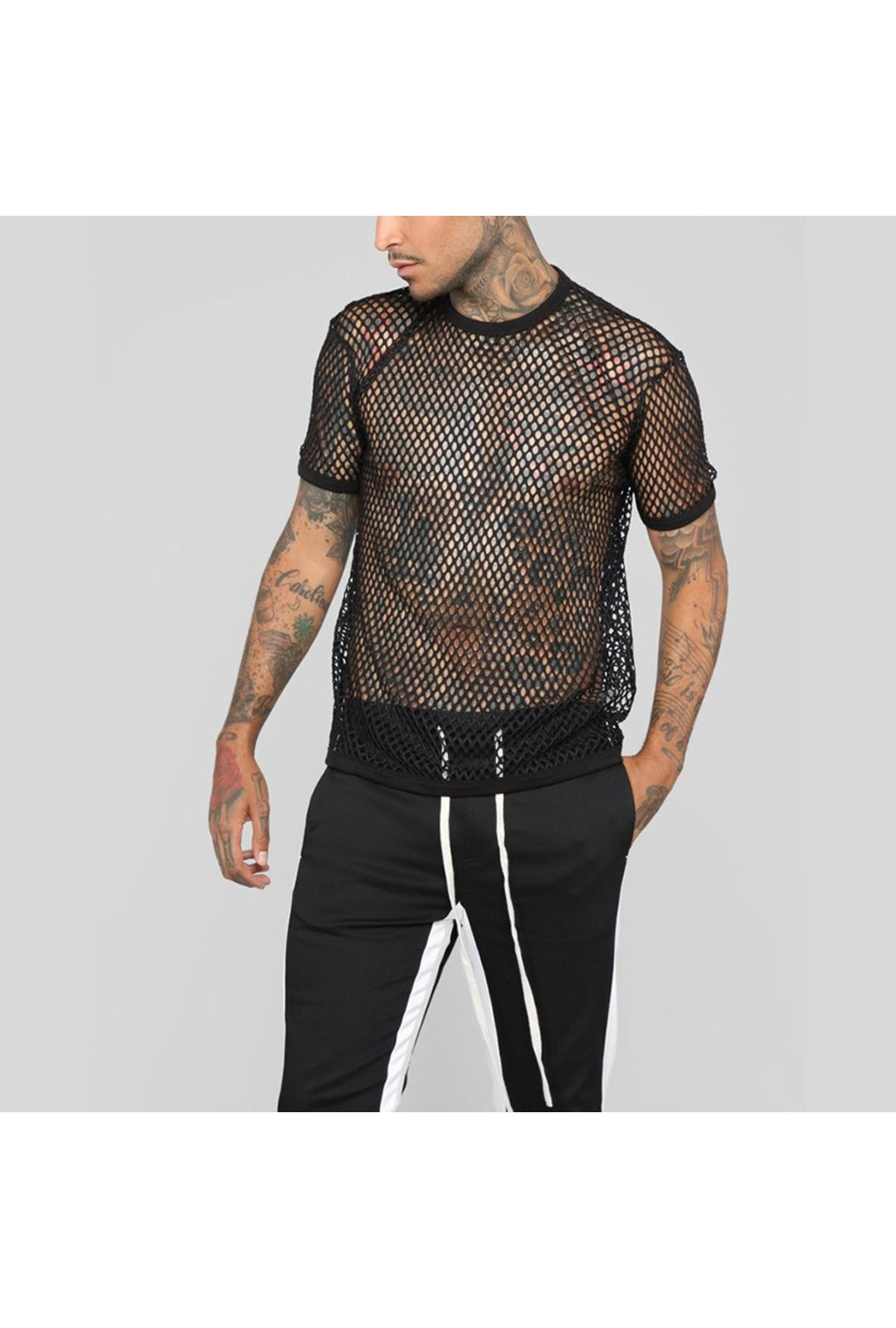 Netr T Shirt Black Mesh Net T-Shirt Perth | Hurly-Burly