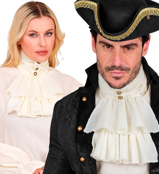 Antique White Jabot