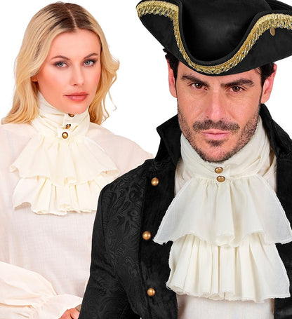 Antique White Jabot