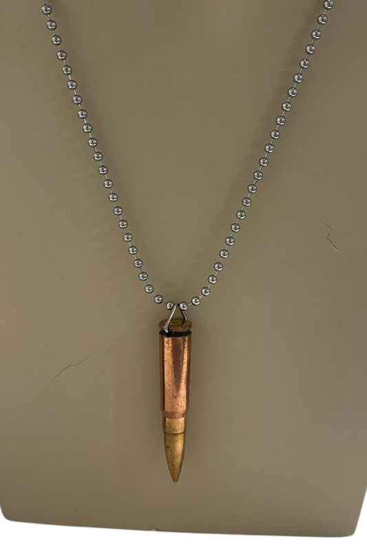 Edgy Bullet Necklace