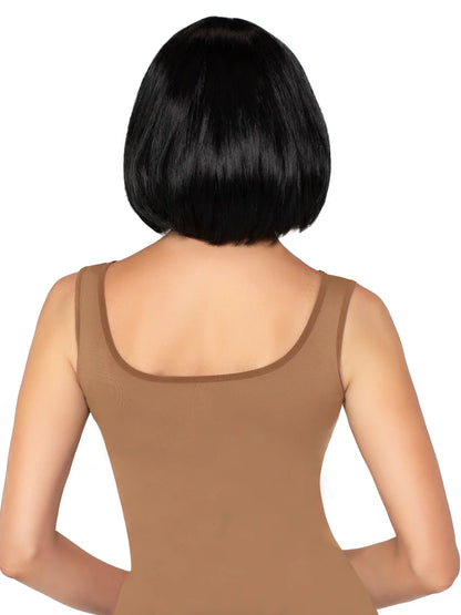 Deluxe Short Black Bob Wig