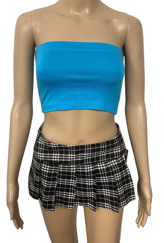 Blue Tube Top