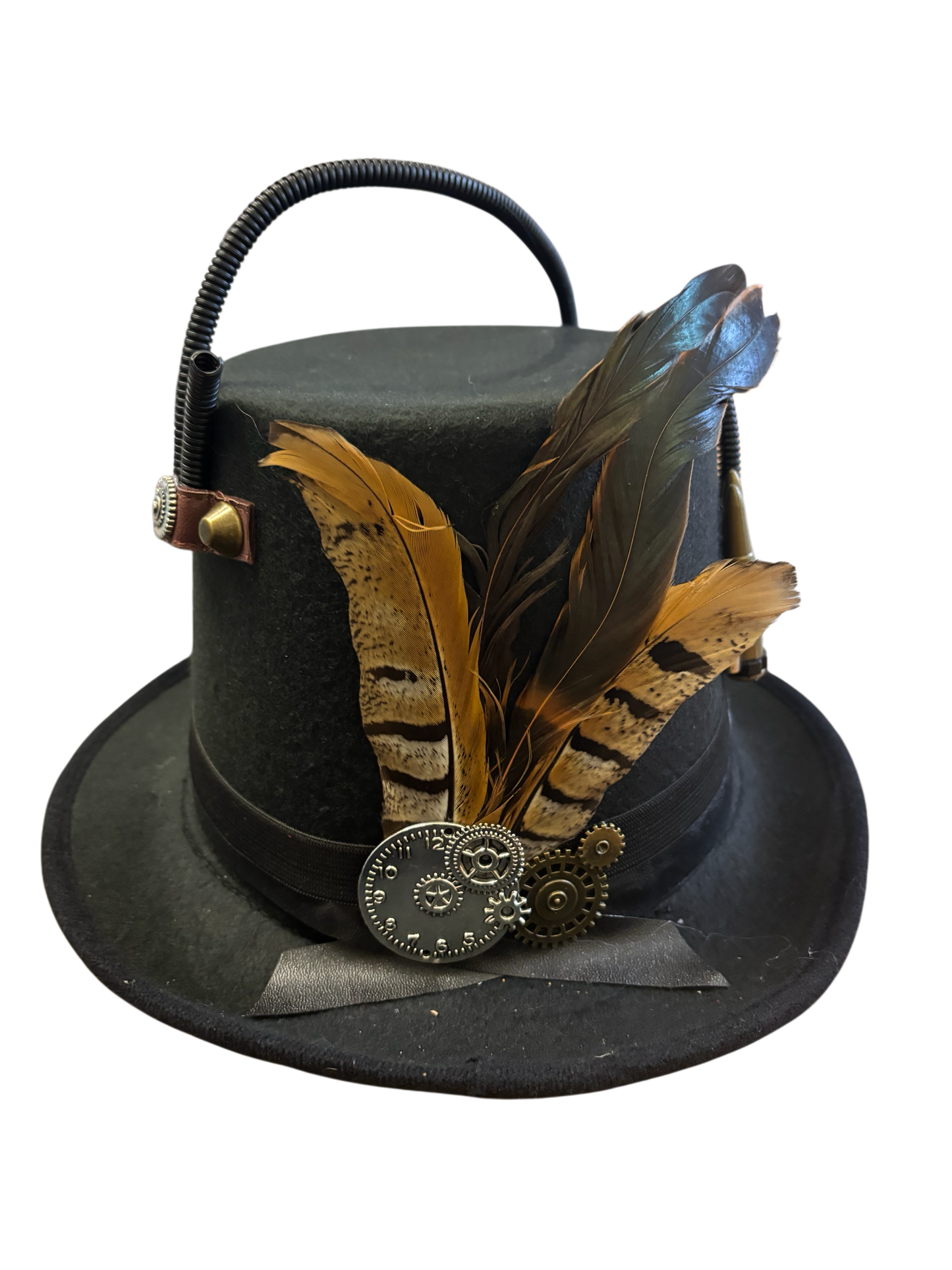 Steampunk Rust punk Top Hat (V)