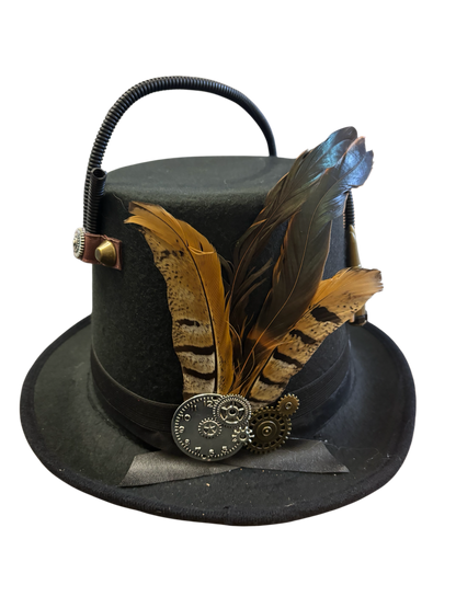 Steampunk Rust punk Top Hat (V)