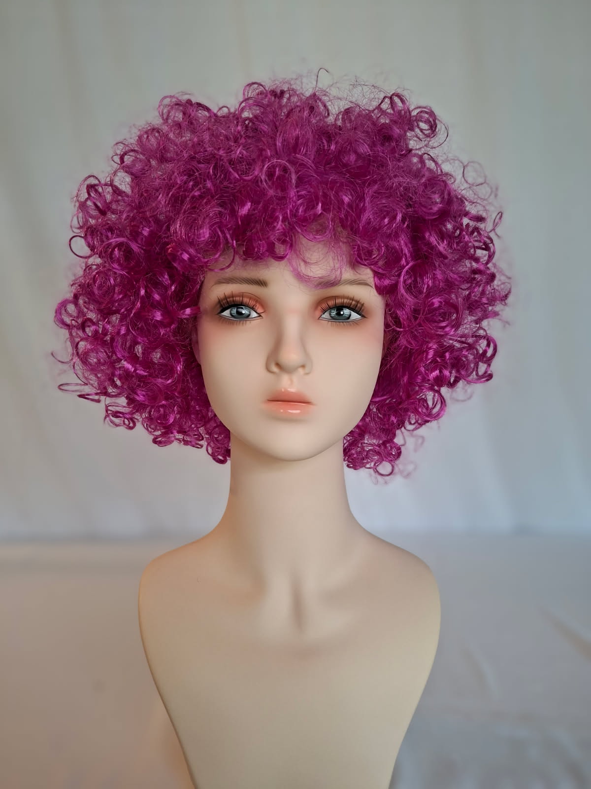 Magenta Afro Party Wig